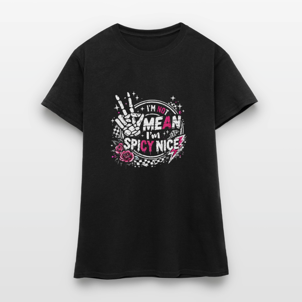I am not mean - Women's T-Shirt - black