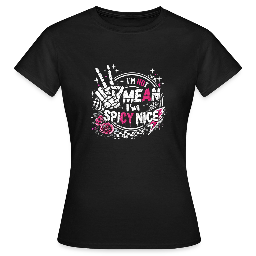 I am not mean - Women's T-Shirt - black