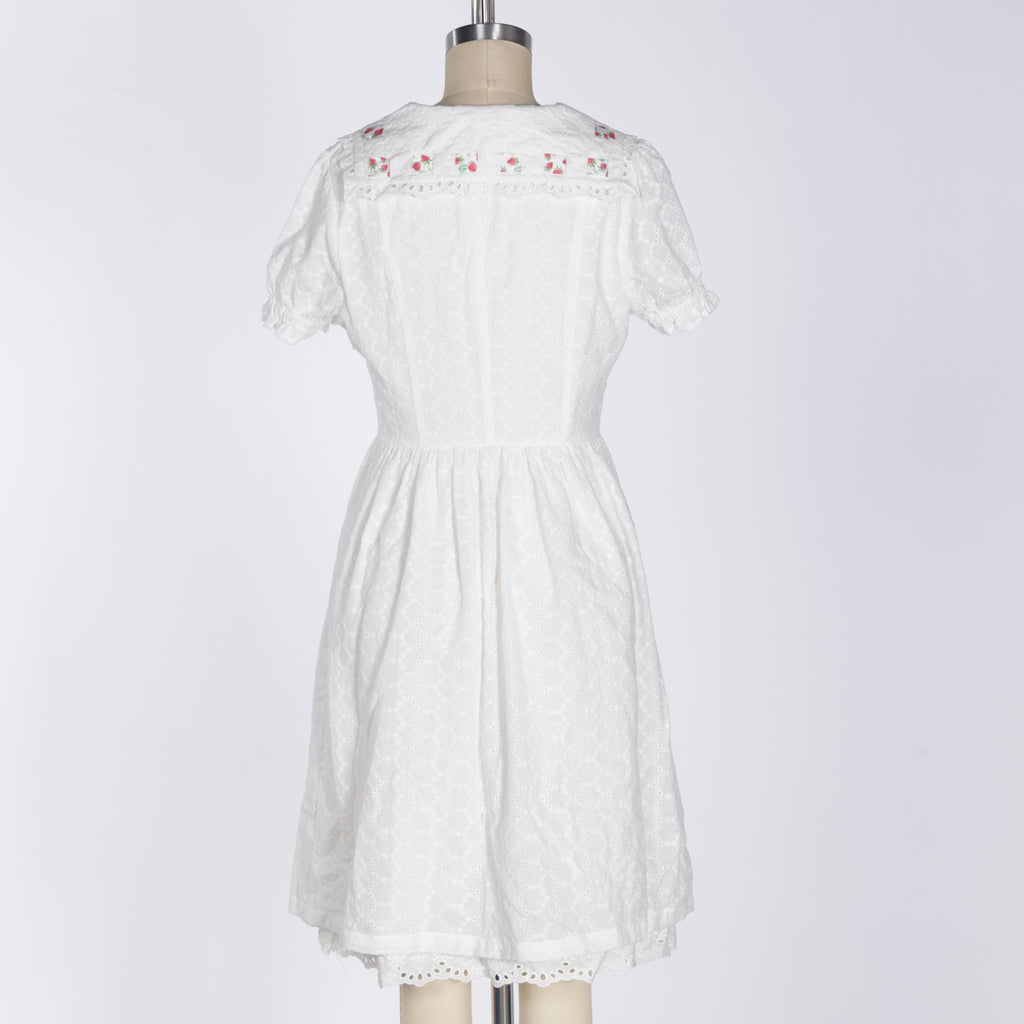 Abito "Strawberry Picnic" – Design Originale Siemgirl | Cotone | Preordine