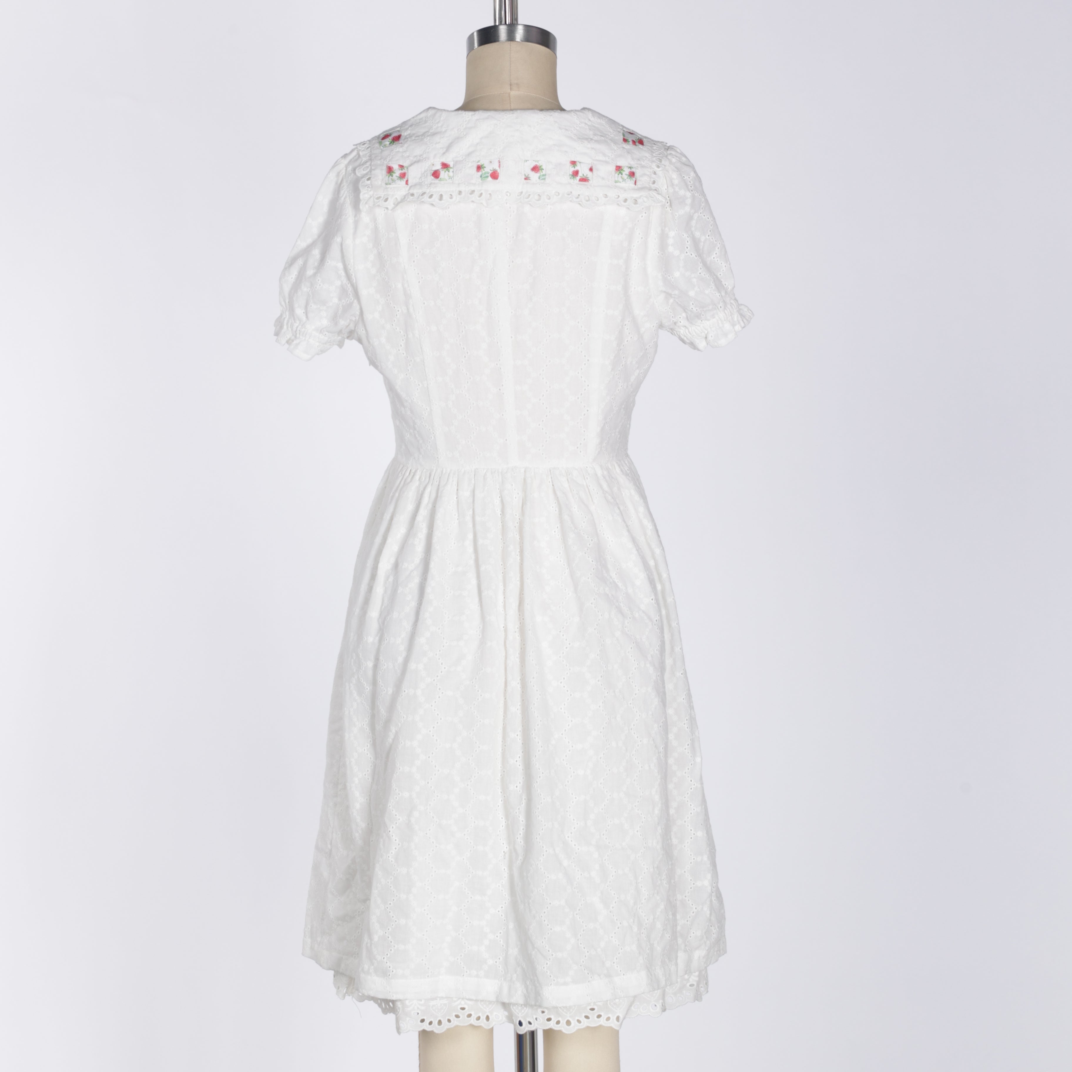 Abito "Strawberry Picnic" – Design Originale Siemgirl | Cotone | Preordine
