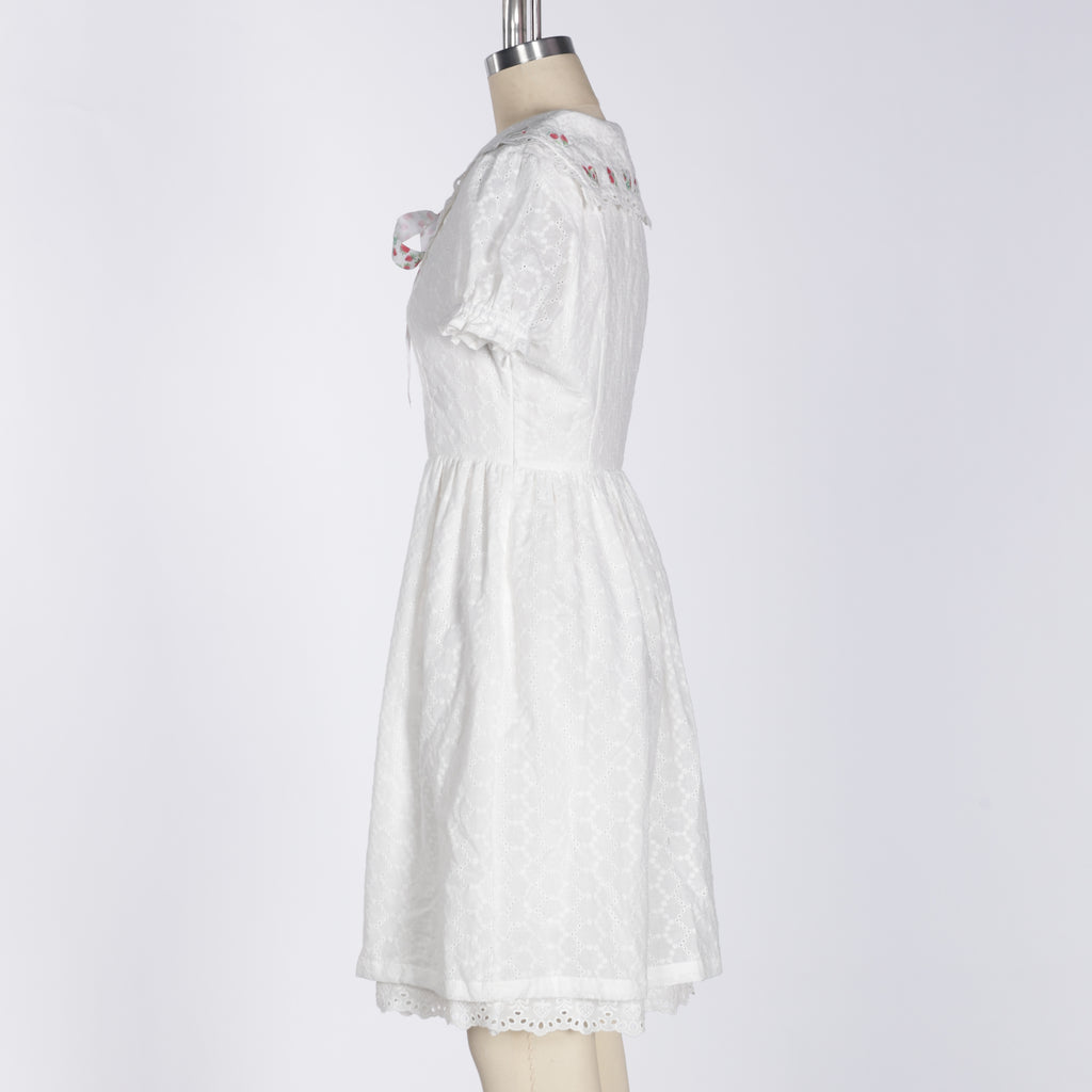 Abito "Strawberry Picnic" – Design Originale Siemgirl | Cotone | Preordine