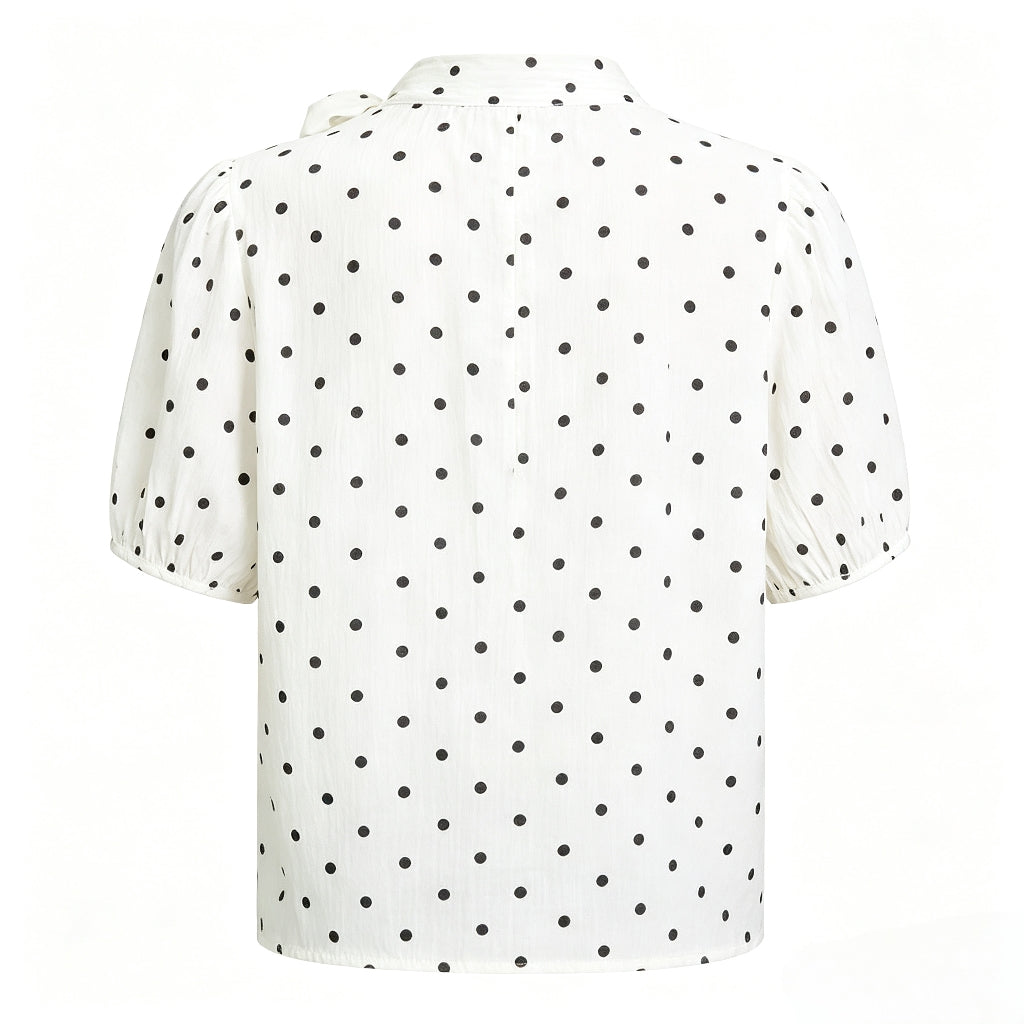 Blusa Casual Lolita "Polka Ribbon" – Esclusiva Siemgirl