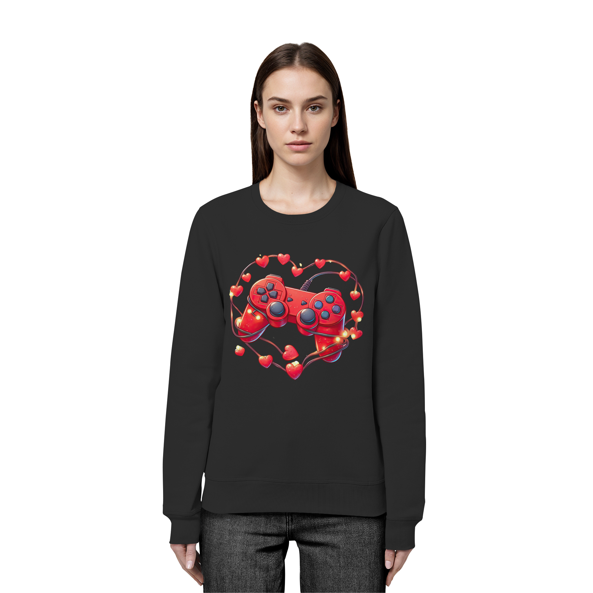 be my heart-controller - Organic Basic Unisex Sweatshirt
