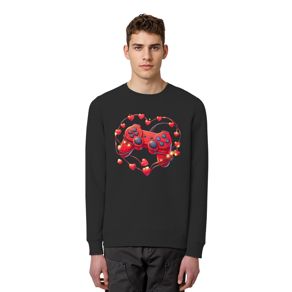 be my heart-controller - Organic Basic Unisex Sweatshirt