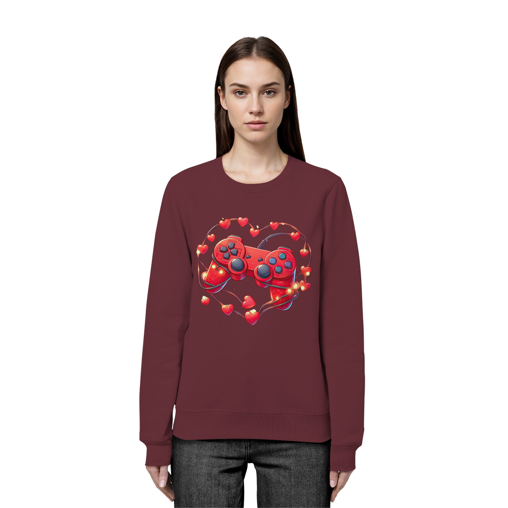 be my heart-controller - Organic Basic Unisex Sweatshirt