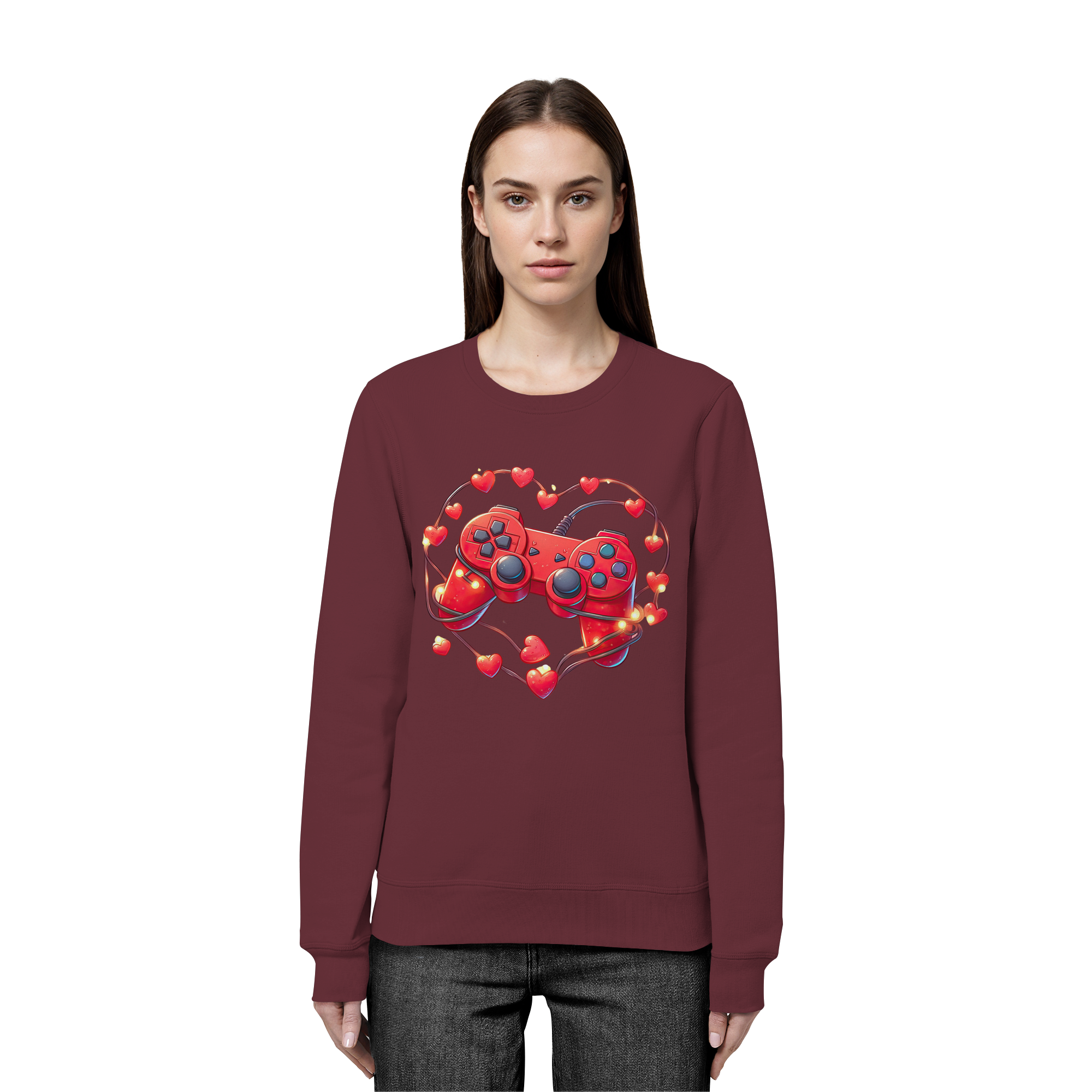 be my heart-controller - Organic Basic Unisex Sweatshirt