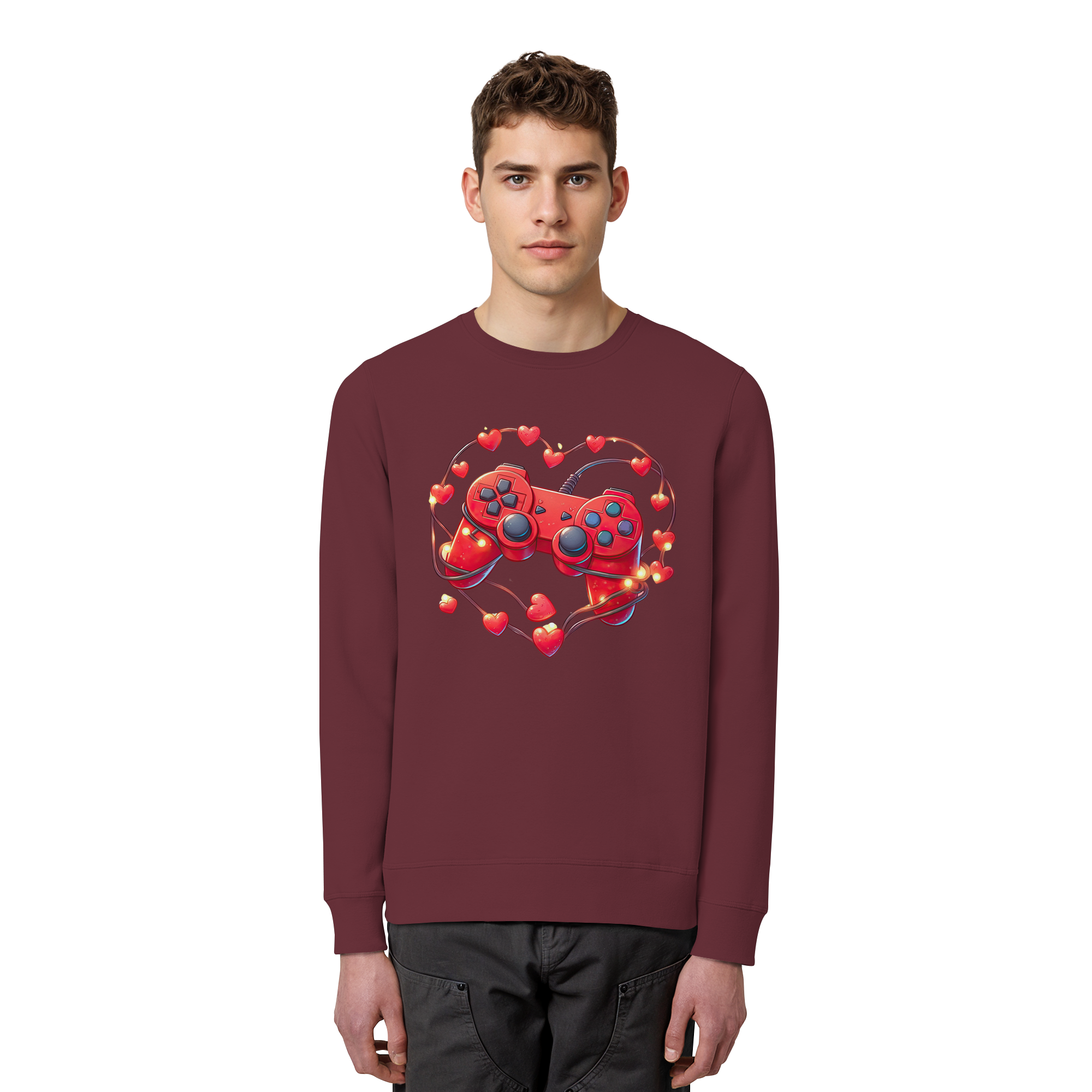 be my heart-controller - Organic Basic Unisex Sweatshirt