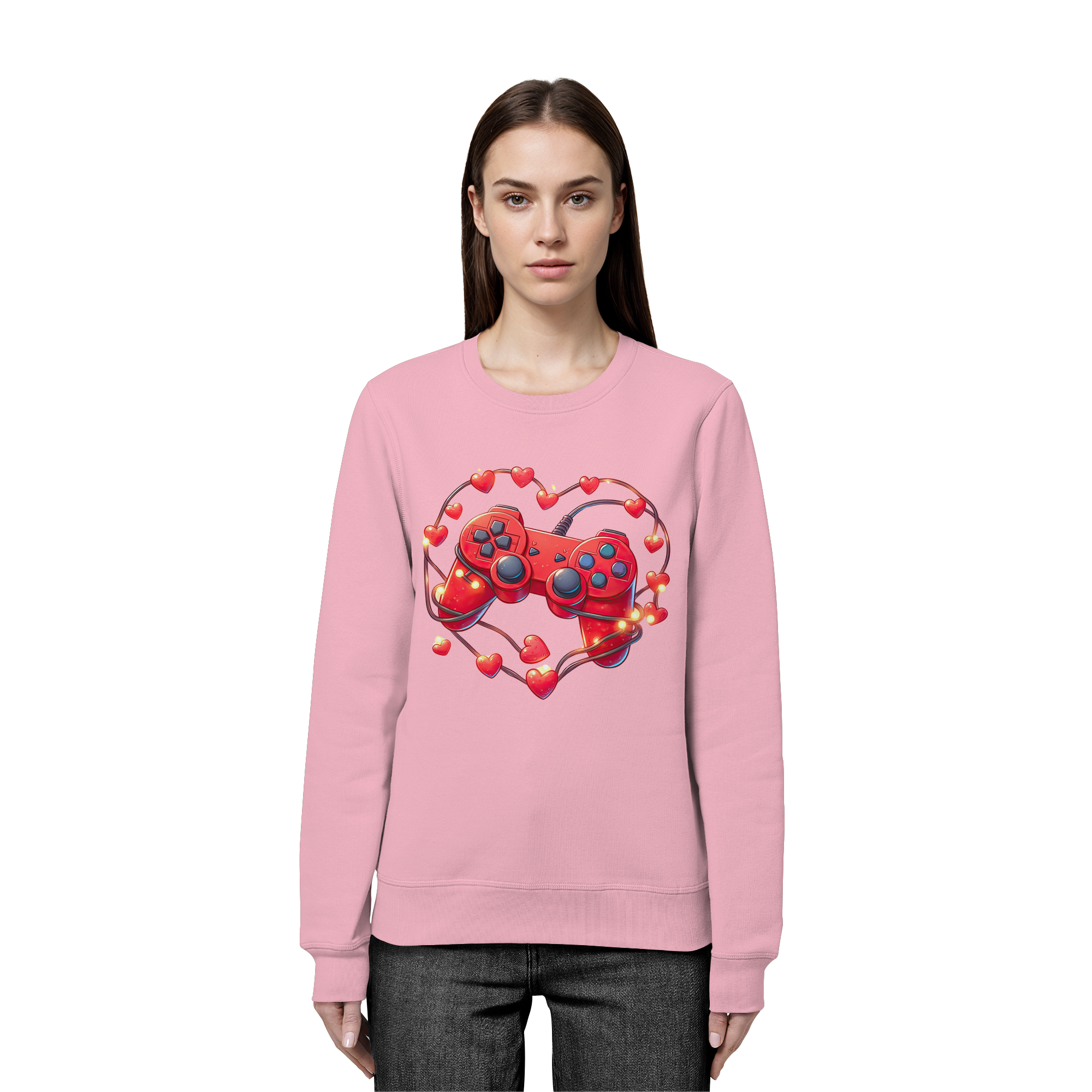 be my heart-controller - Organic Basic Unisex Sweatshirt