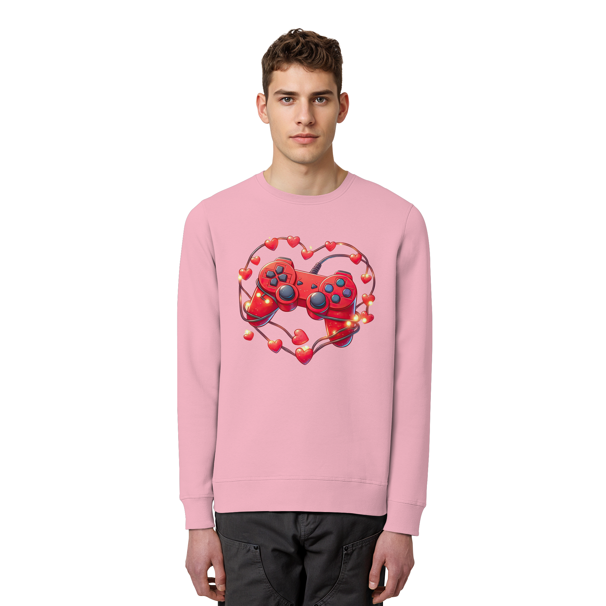 be my heart-controller - Organic Basic Unisex Sweatshirt