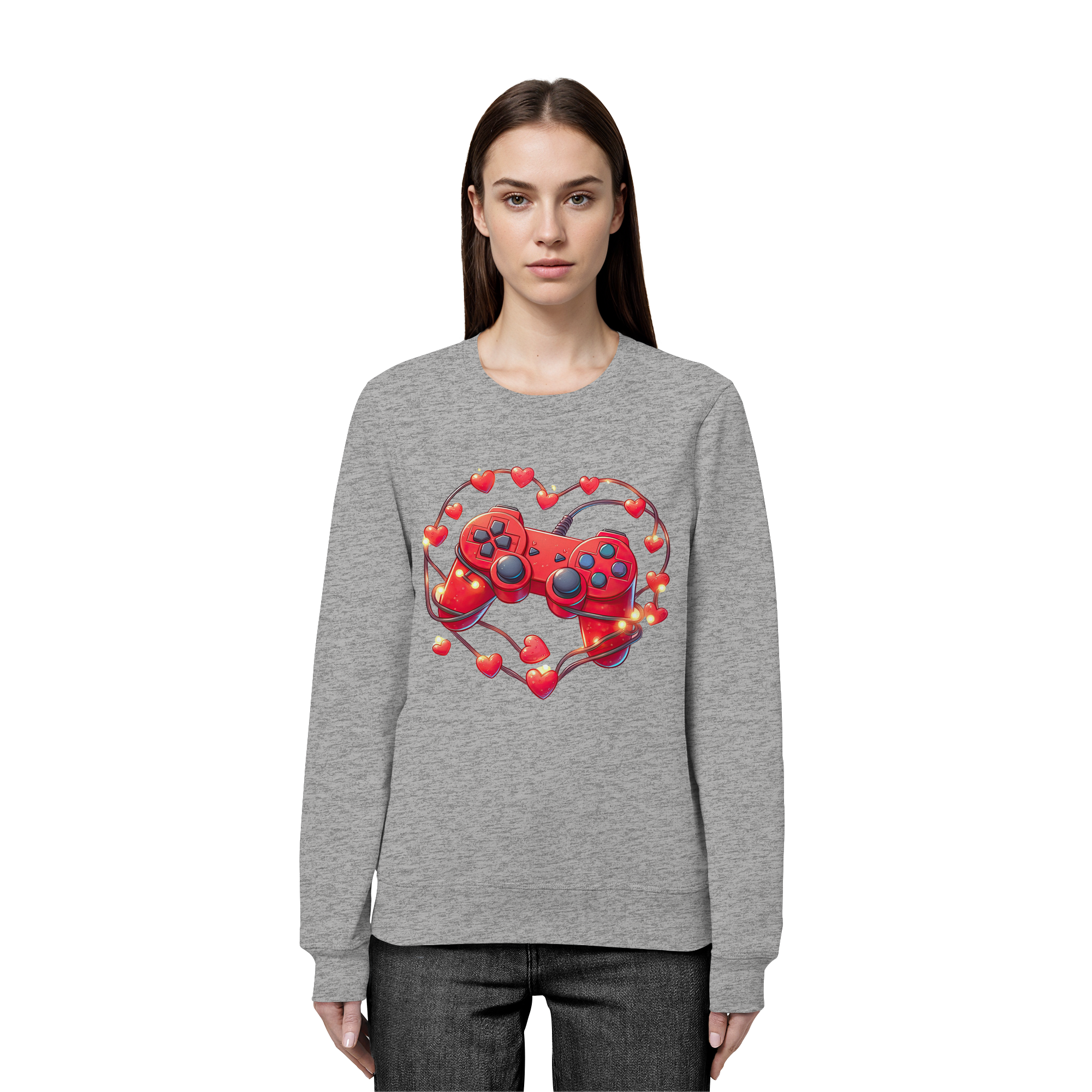 be my heart-controller - Organic Basic Unisex Sweatshirt
