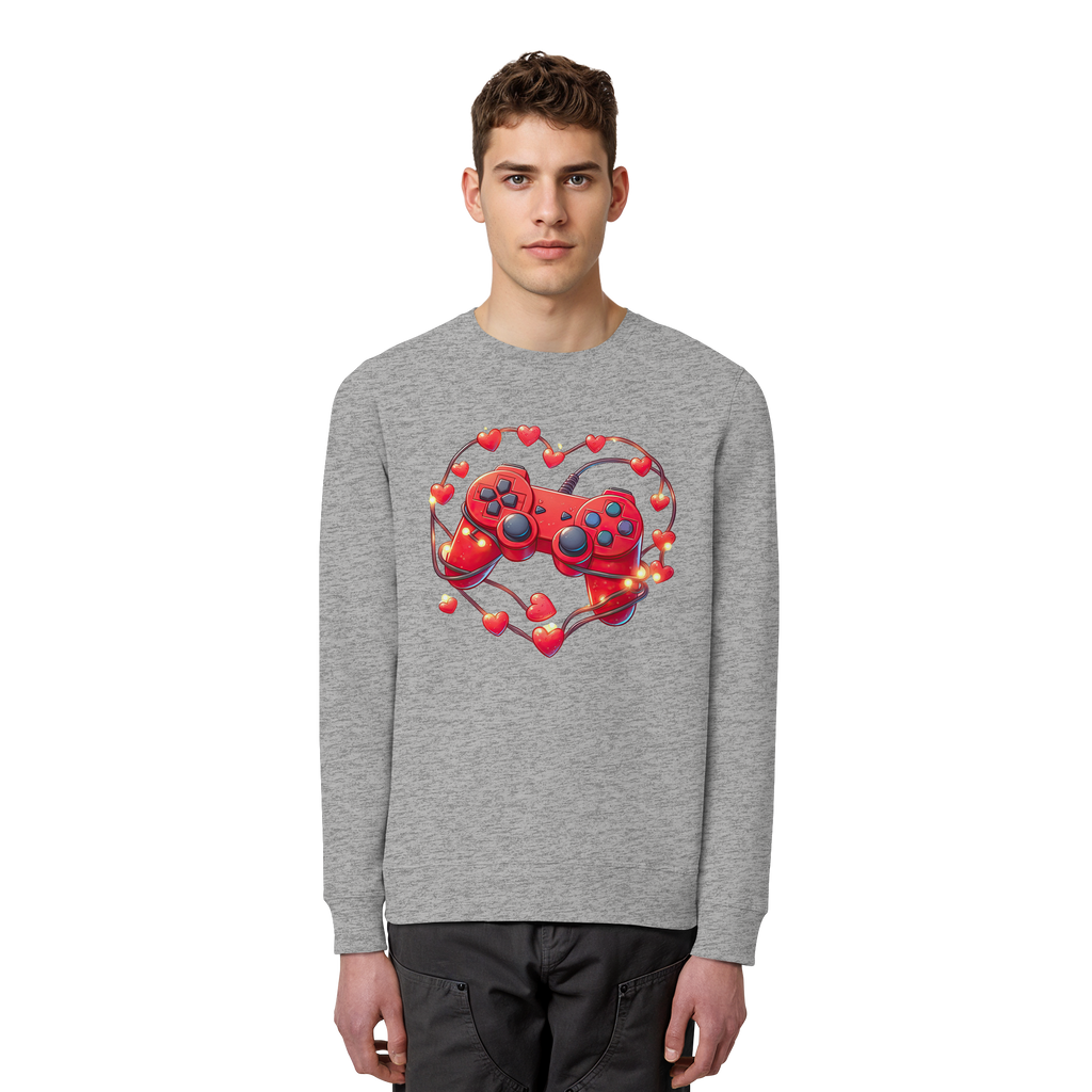 be my heart-controller - Organic Basic Unisex Sweatshirt