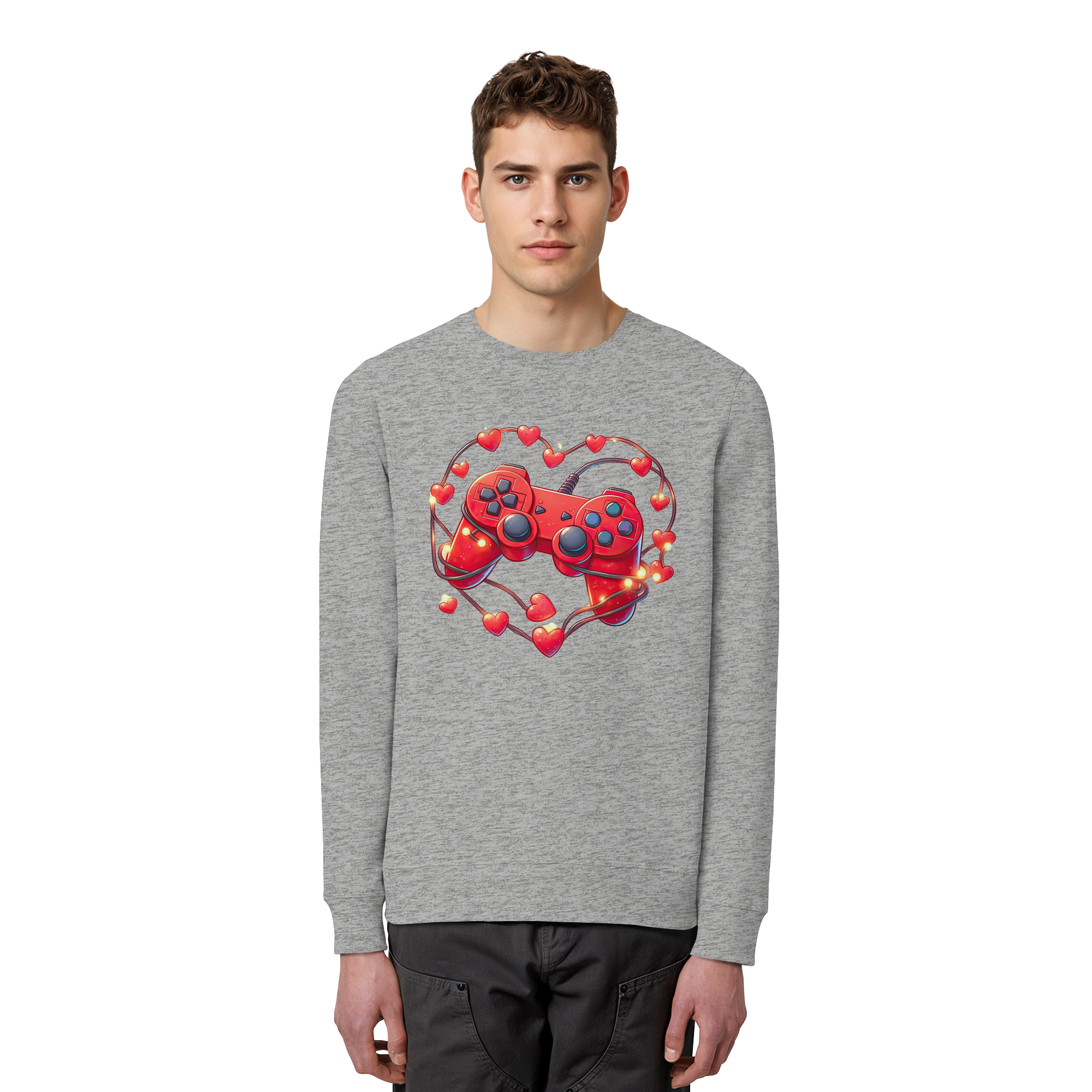 be my heart-controller - Organic Basic Unisex Sweatshirt