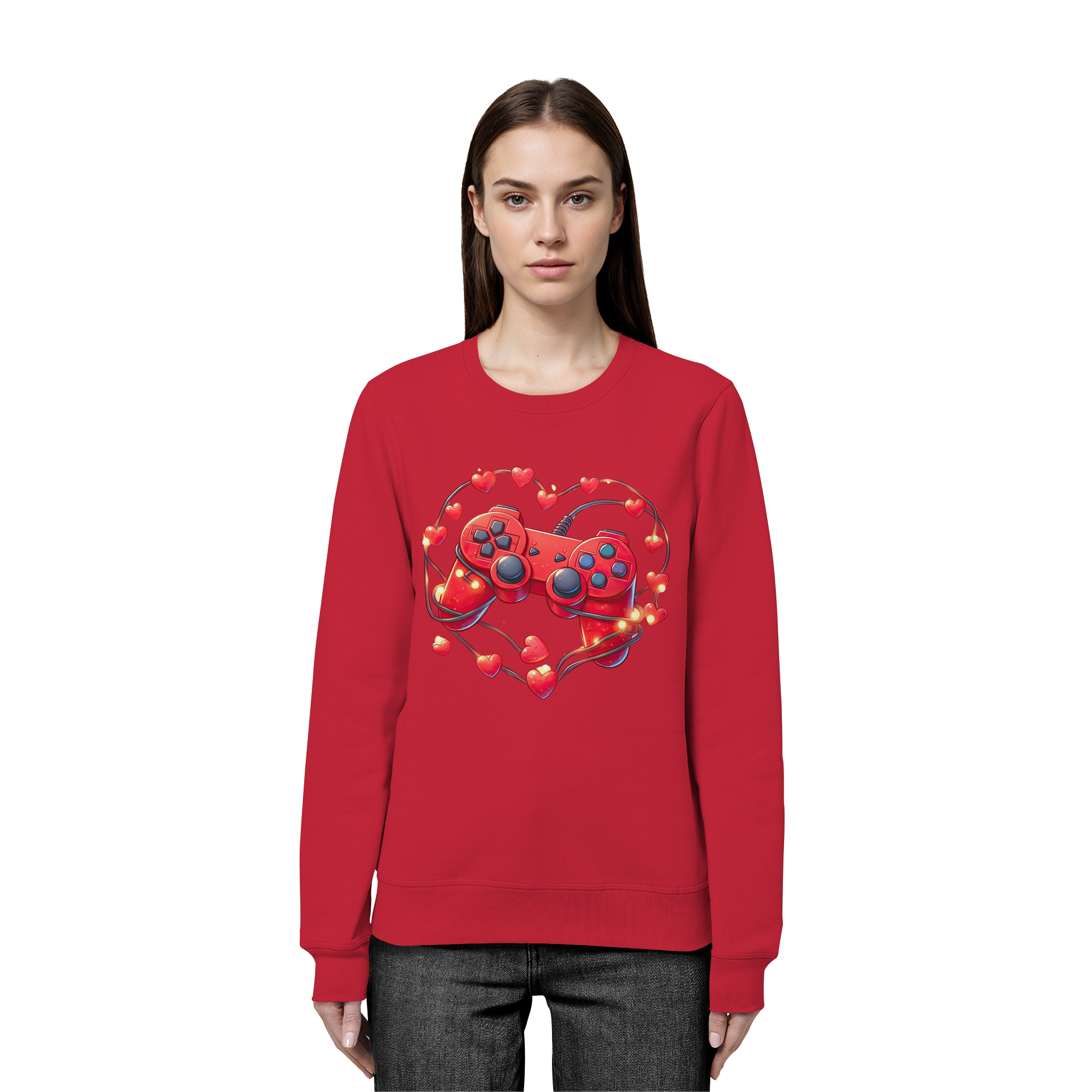 be my heart-controller - Organic Basic Unisex Sweatshirt