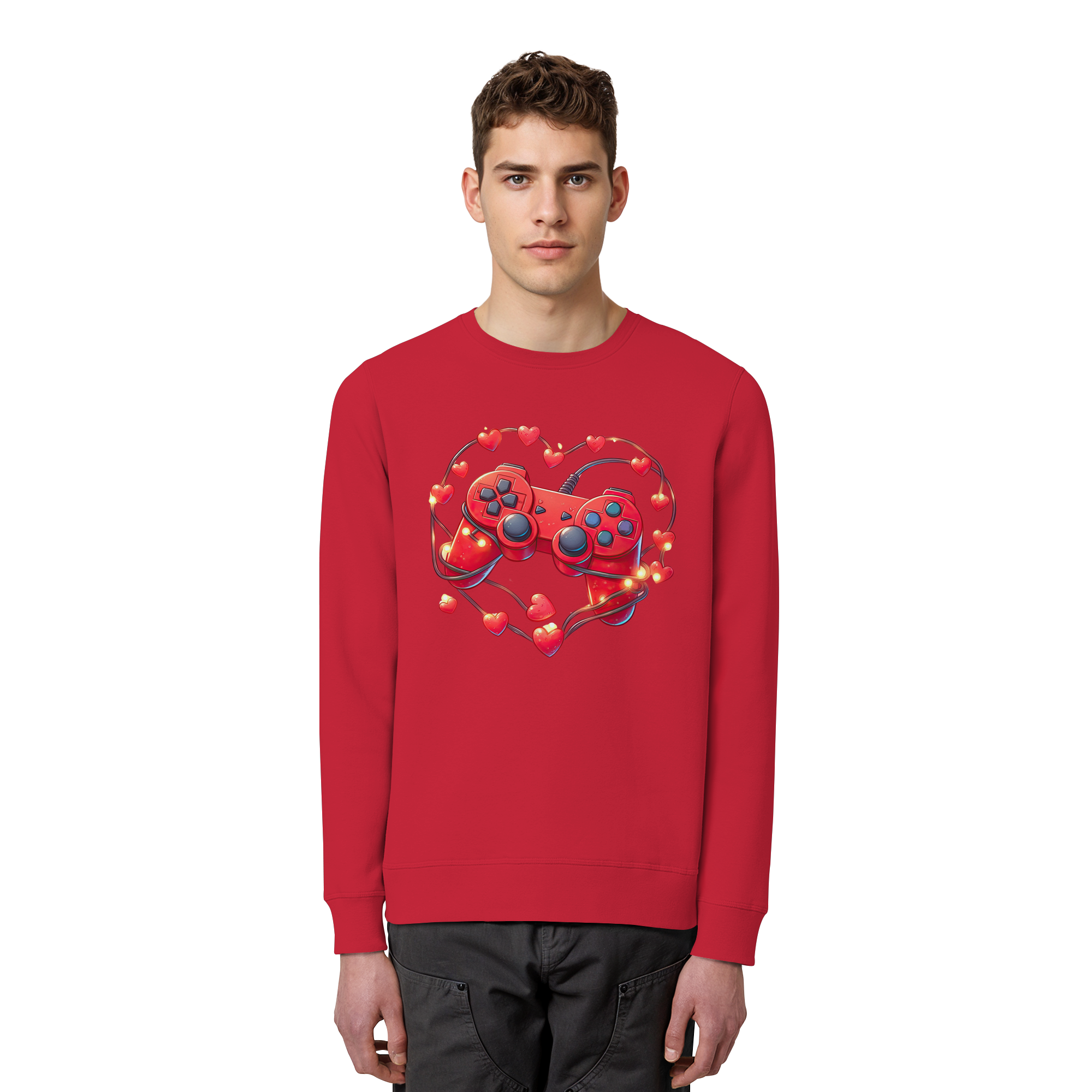 be my heart-controller - Organic Basic Unisex Sweatshirt