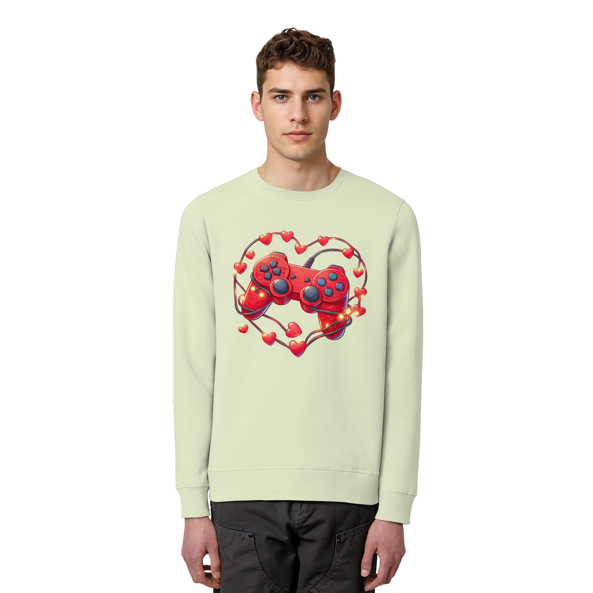 be my heart-controller - Organic Basic Unisex Sweatshirt