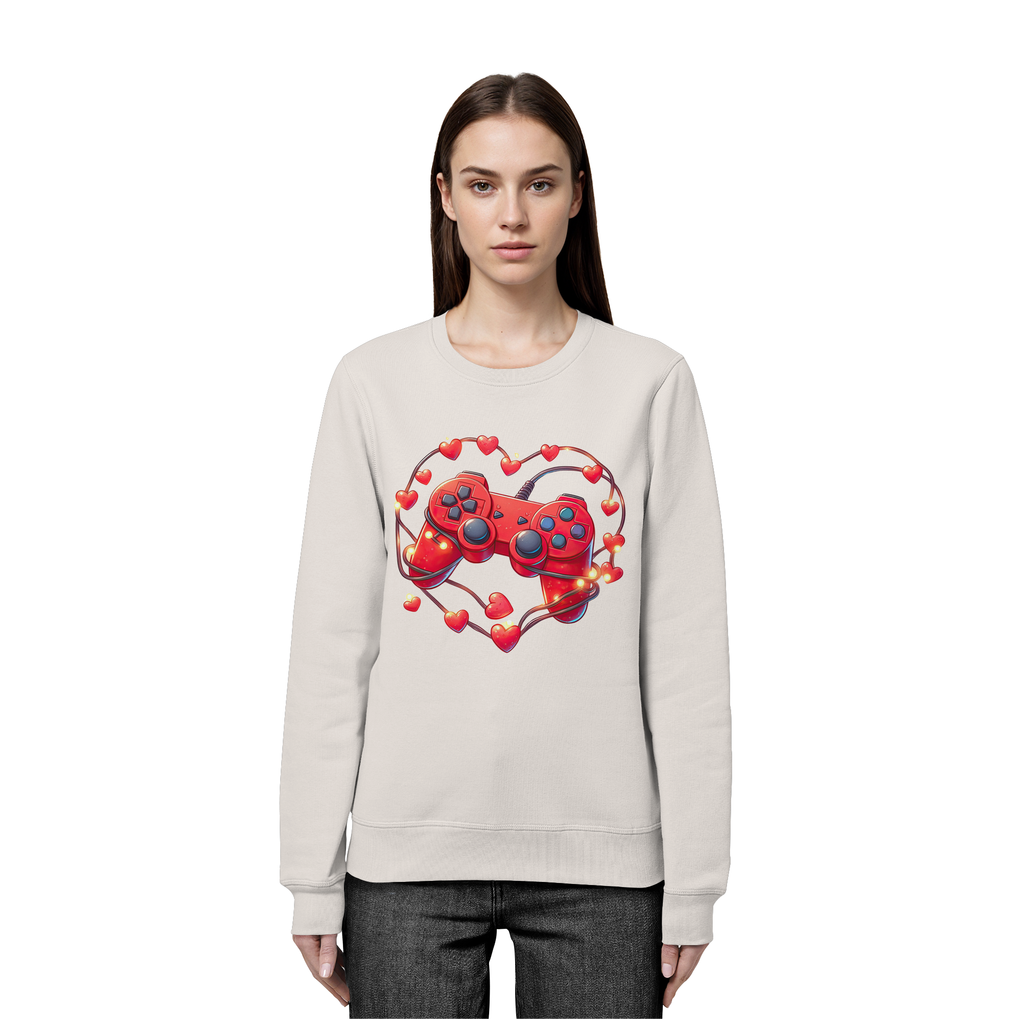 be my heart-controller - Organic Basic Unisex Sweatshirt