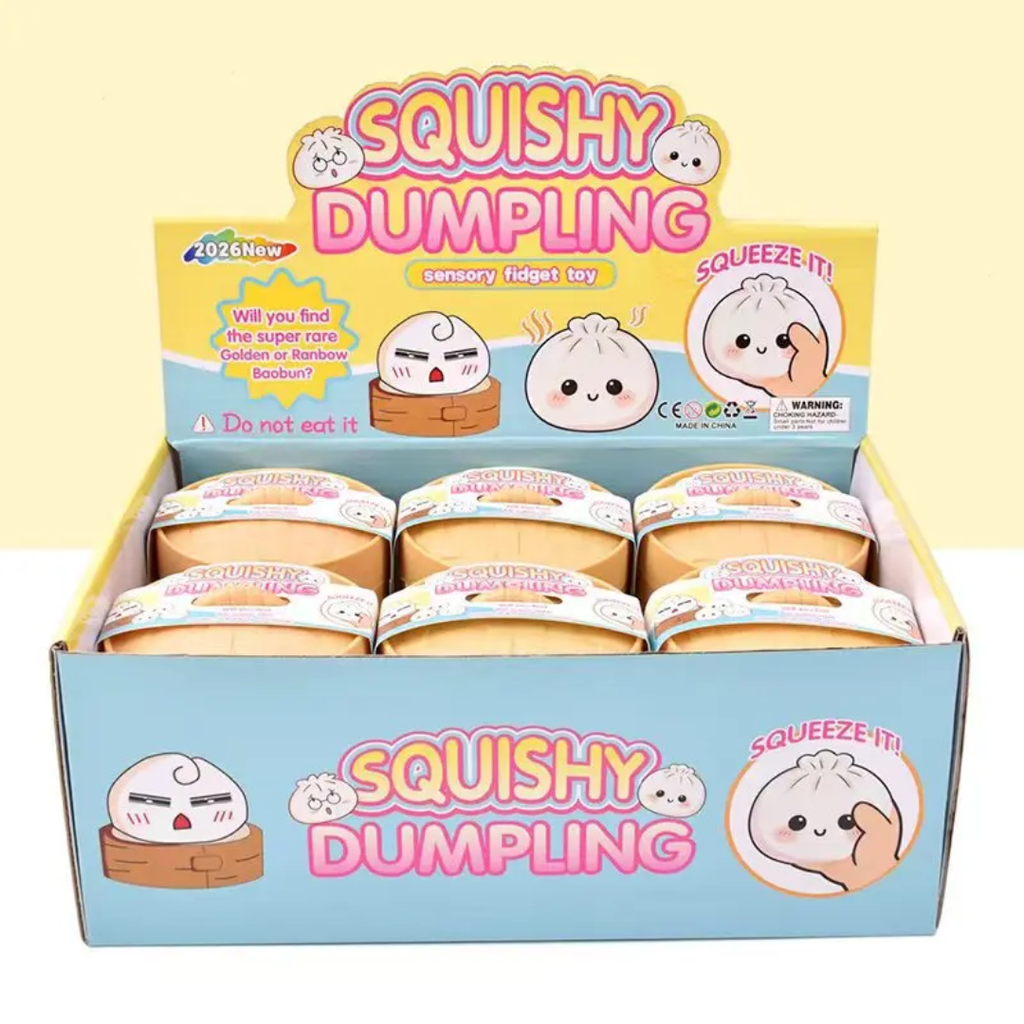 Squishy Dumplings™ – Cute Stress Relief Squeeze Toys (8 Colors) [1 random color] Free Shipping