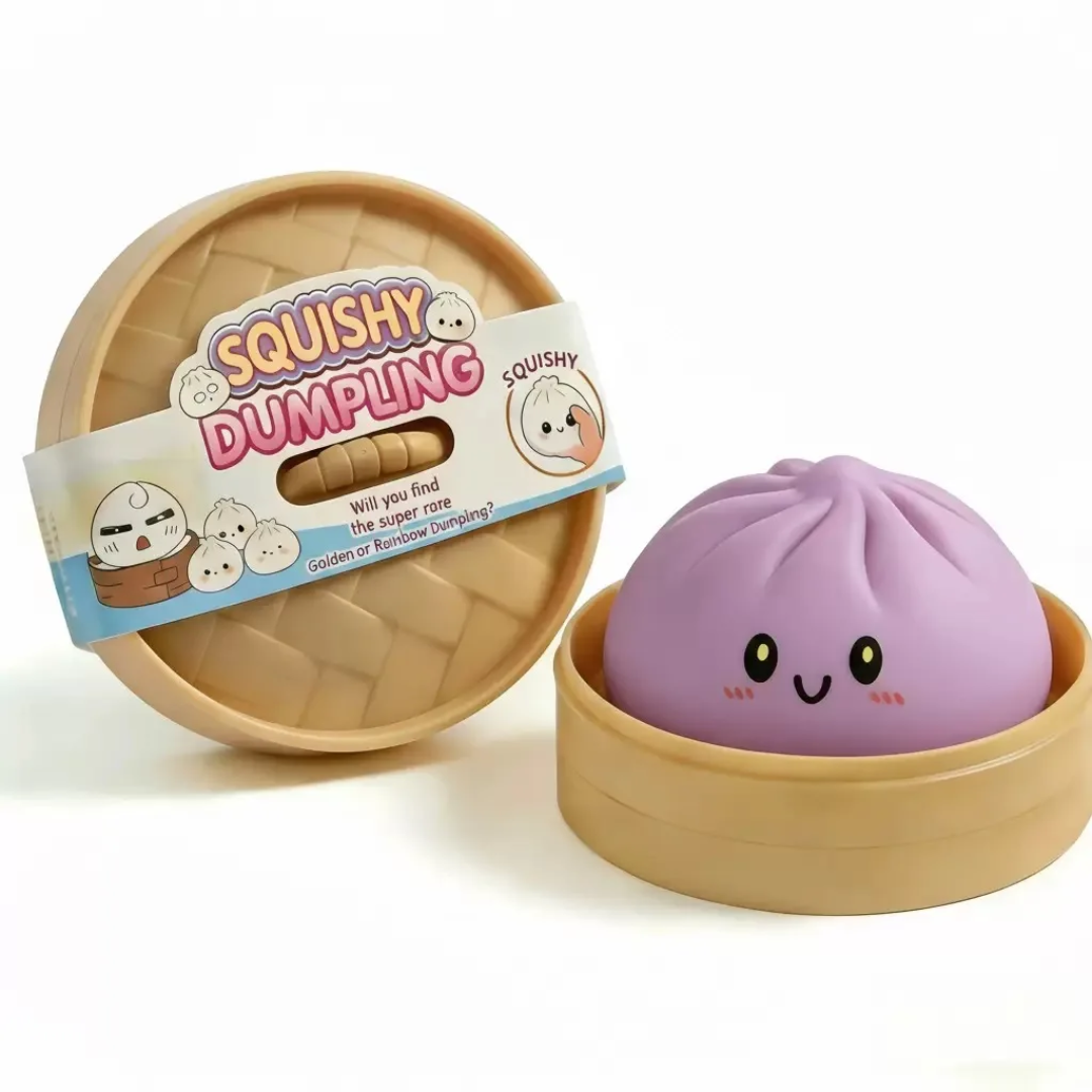 Squishy Dumplings™ – Cute Stress Relief Squeeze Toys (8 Colors) [1 random color] Free Shipping