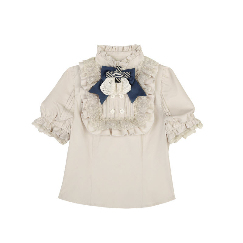 Travel in Time – Set Lolita Steampunk 3 Pezzi (Camicia + Corsetto + Gonna)
