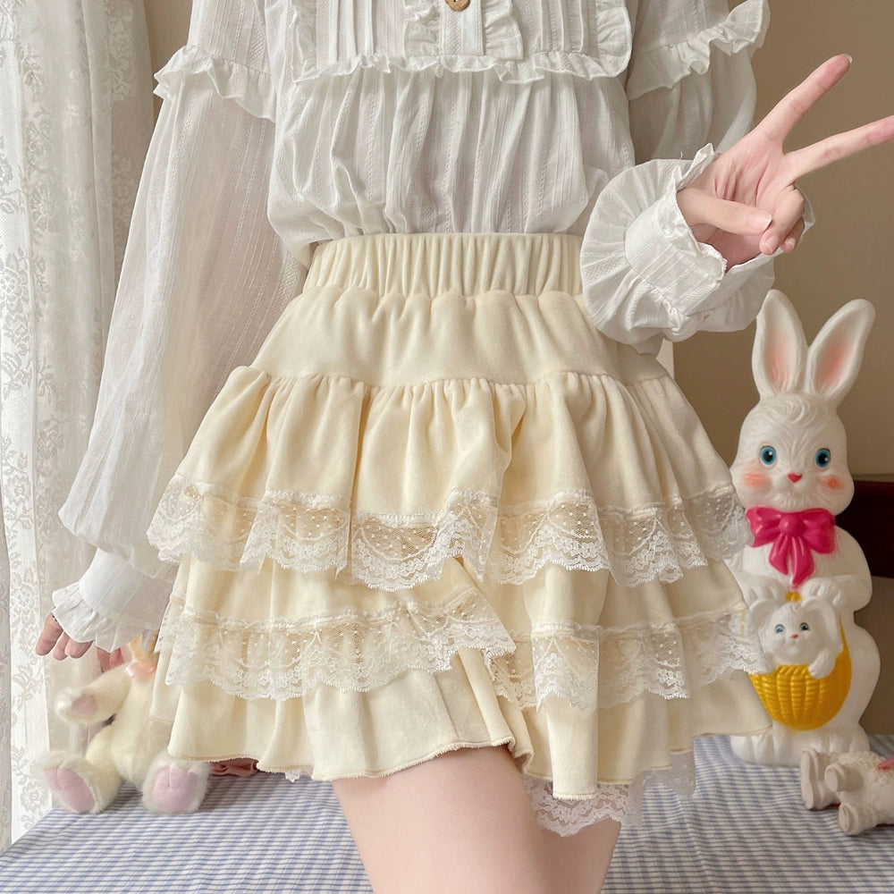 Gonna Bloomlayer Lace Basic Lolita