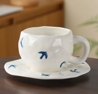 Sweet Aesthetic Cups – Tazze in Ceramica 300ml con Piattino (Collezione Cute) - accessori Lolita