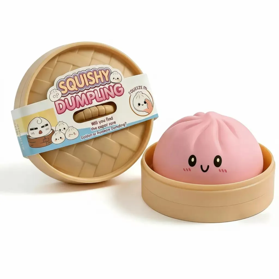 Squishy Dumplings™ – Cute Stress Relief Squeeze Toys (8 Colors) [1 random color] Free Shipping